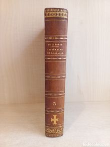 Libri antichi: Itineraire descriptif de l'Espagne tome III. Laborde. Librairie Historique, 1834.